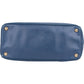 Prada Blue Saffiano Leather Galleria Handbag