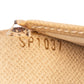 Louis Vuitton Canvas Monogram Stitched Dentelle Ludlow Elise Wallet