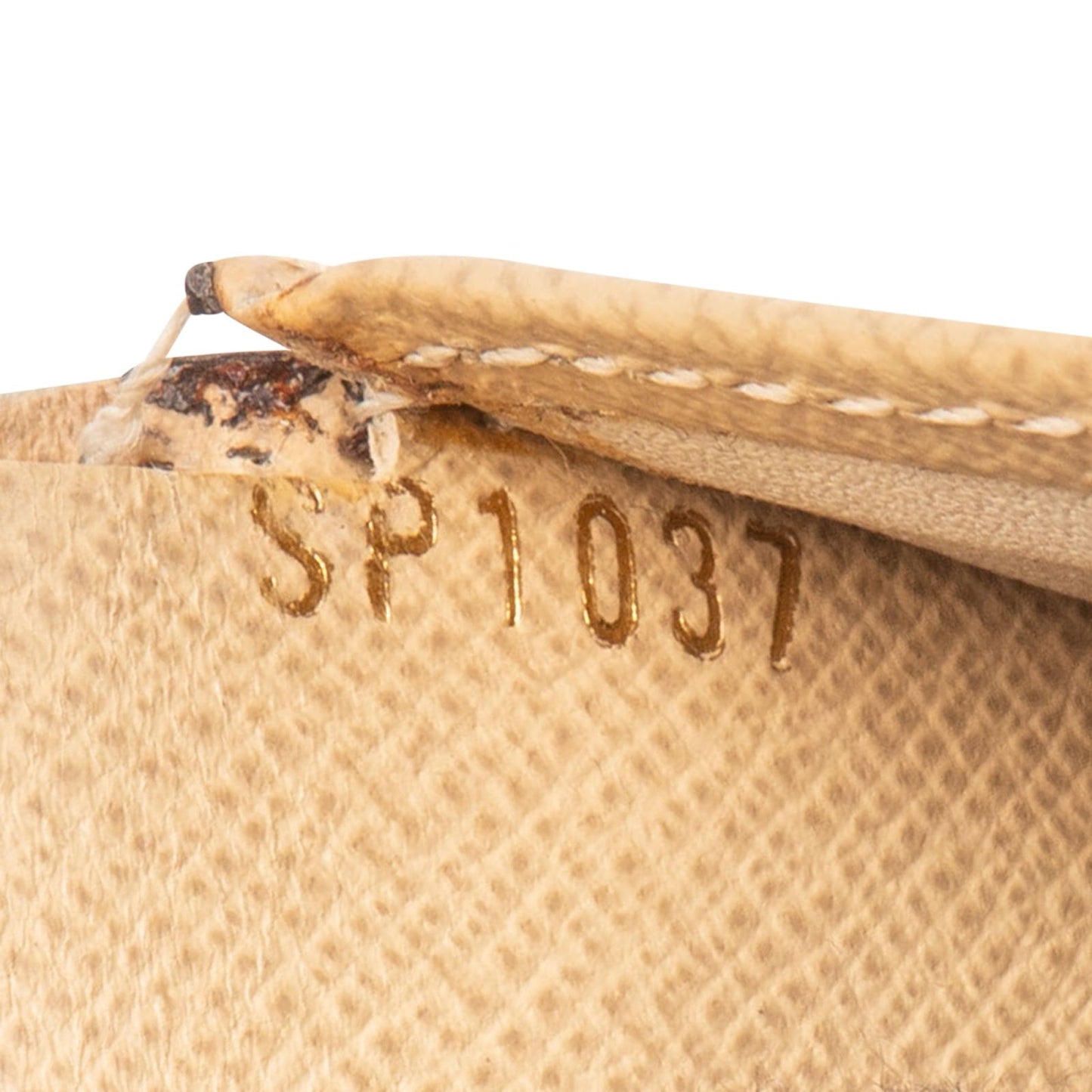 Louis Vuitton Canvas Monogram Stitched Dentelle Ludlow Elise Wallet
