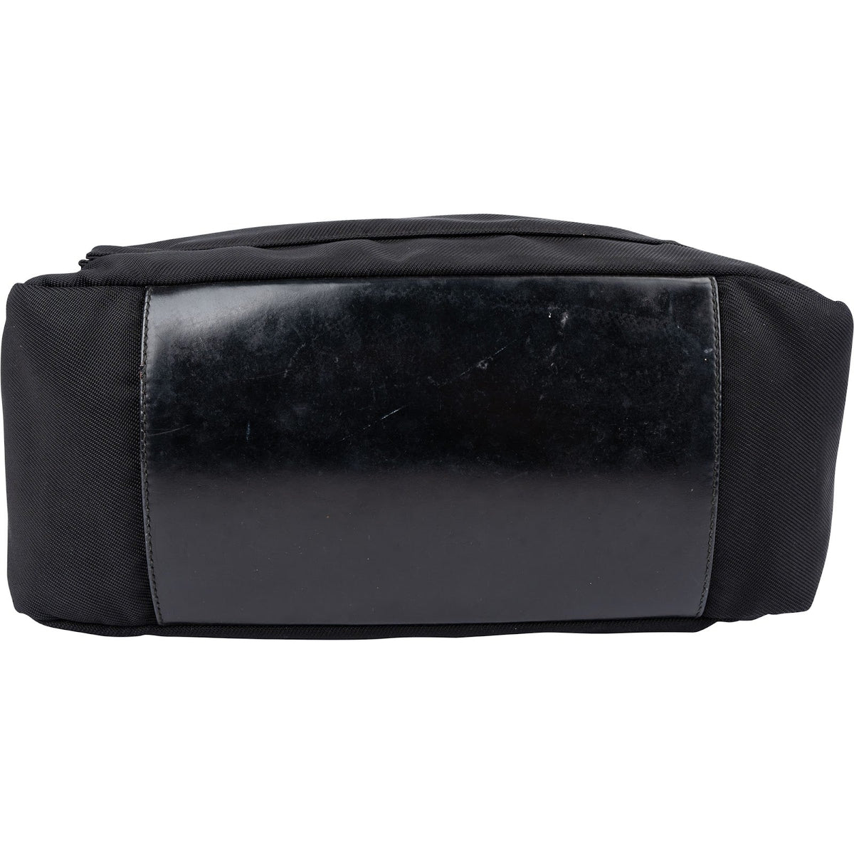 Gucci Nylon Bamboo Handle Shoulder Bag