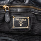 Prada Schwarz Tessuto Gaufre Drawstring Tote, Bild 11 von 13