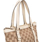 Gucci Monogram GG Canvas Abbey Small Tote Shoulder Bag