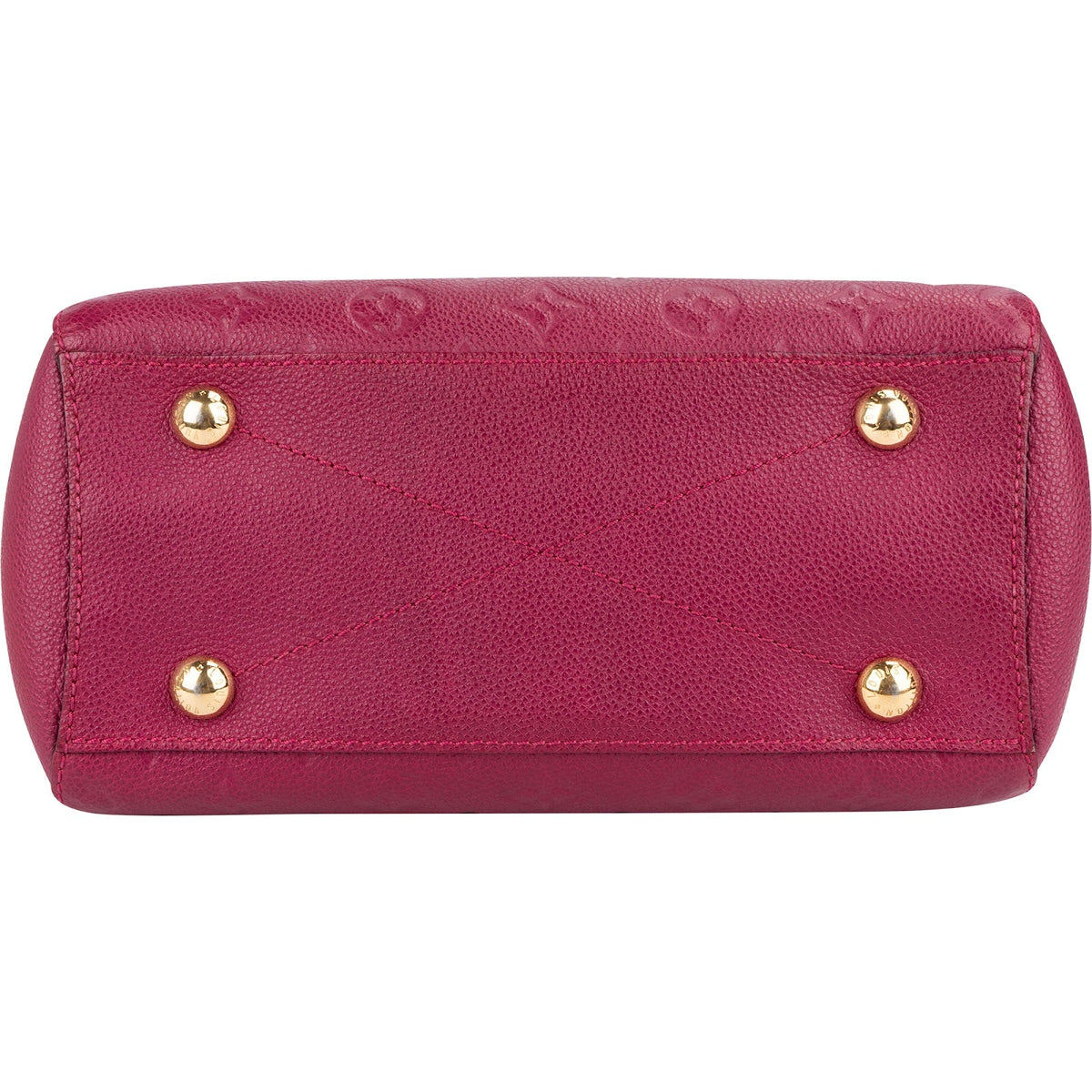 Louis Vuitton Leather Monogram Empreinte Montaigne BB Handbag