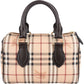 Burberry Haymarket Check Boston Handbag