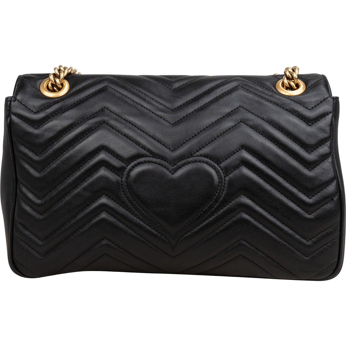 Gucci Matelassé Leather GG Large Marmont Shoulder Crossbody Bag