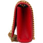 Saint Laurent Red Leather Kate Chain Crossbody Bag