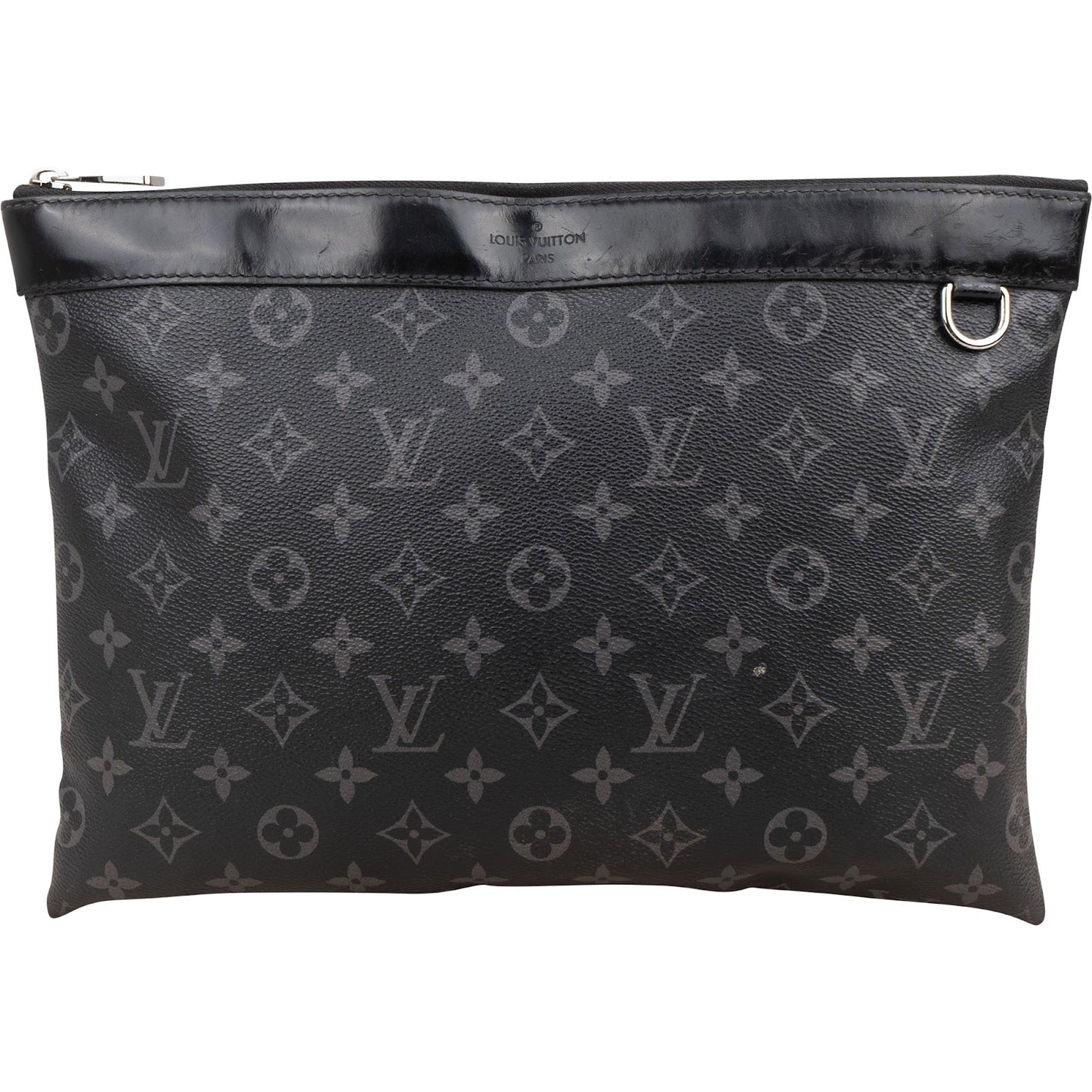 Louis Vuitton Monogram Canvas Eclipse Pochette Voyage MM Clutch