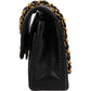 Chanel Quilted Lambskin 24K Gold Small Double Flap Shoulder Bag