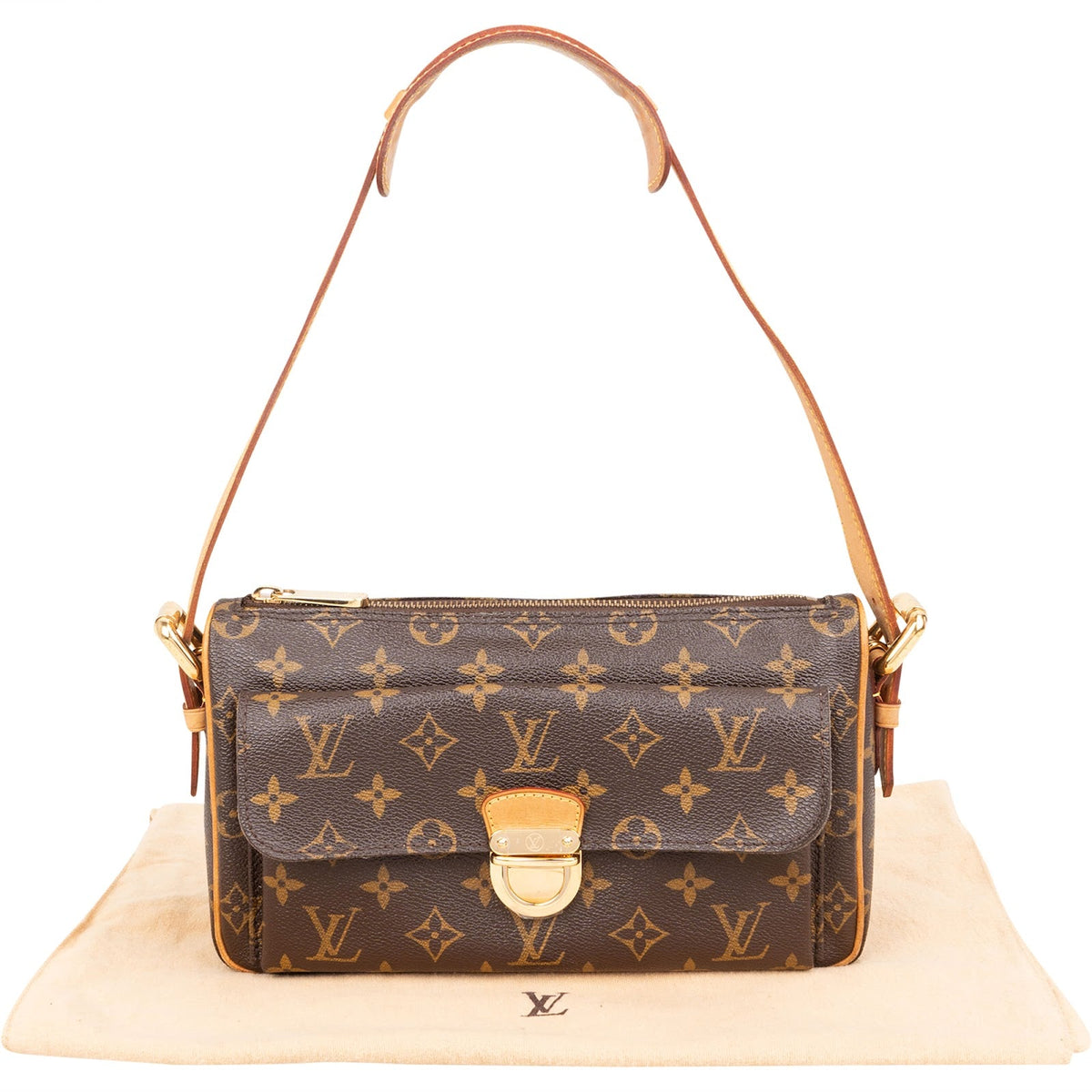 Louis Vuitton Monogram Canvas Ravello GM Shoulder Bag