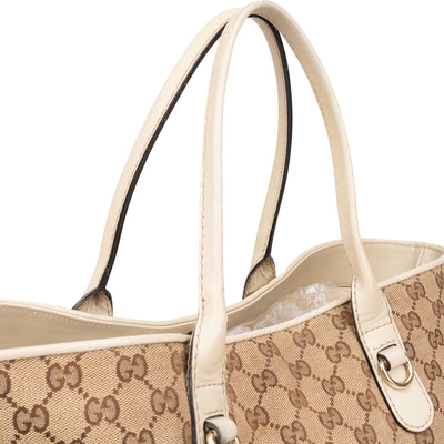 Gucci Monogram GG Charmy Tote Handbag