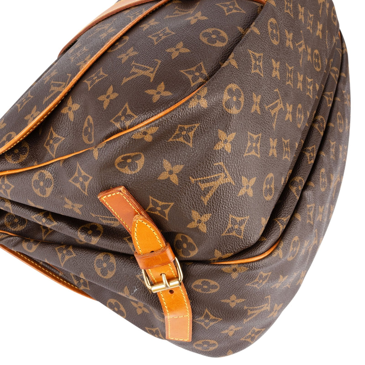 Louis Vuitton Monogram Canvas Saumur 35 Crossbody Bag