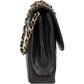 Chanel Quilted Lambskin 24K Gold Single Flap Shoulder Bag