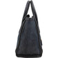 Céline Denim & Leather Luggage Tote Handbag