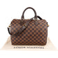 Louis Vuitton Monogram Damier Ebene Speedy 30 Bandoulière Handbag