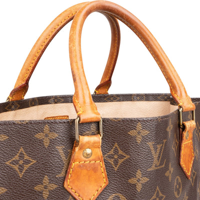 Louis Vuitton Monogram Canvas Sac Plat Handbag