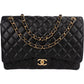 Chanel Quilted Lambskin Maxi Double Flap Crossbody Bag