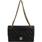 Chanel Quilted Lambskin 24K Medium Double Flap Shoulder Bag