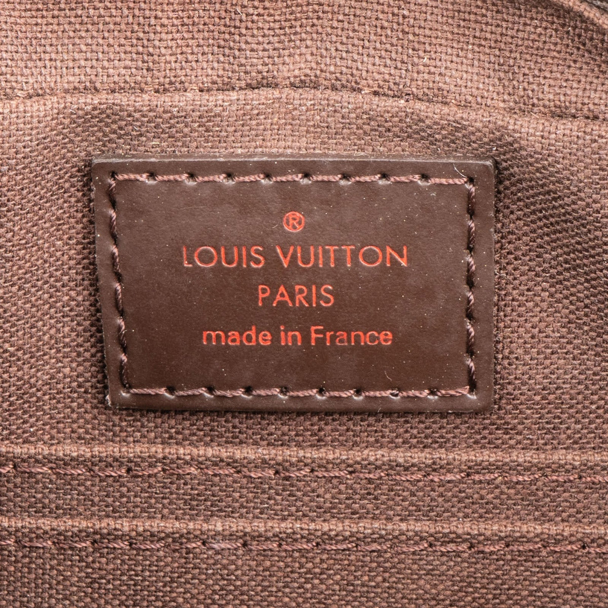 Louis Vuitton Monogram Damier Ebene Billets Macao Clutch