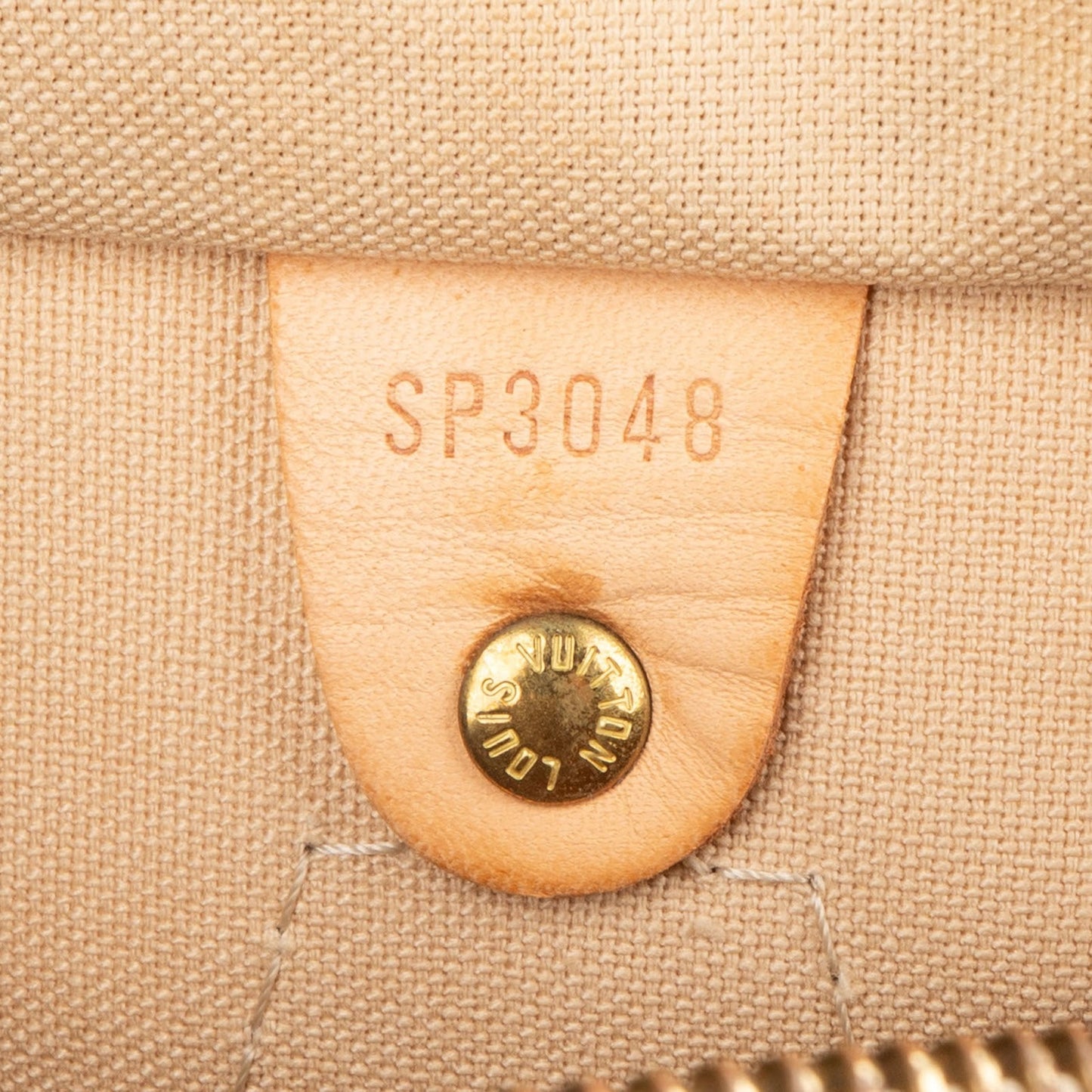 Louis Vuitton Monogram Damier Azur Speedy 30 Handbag
