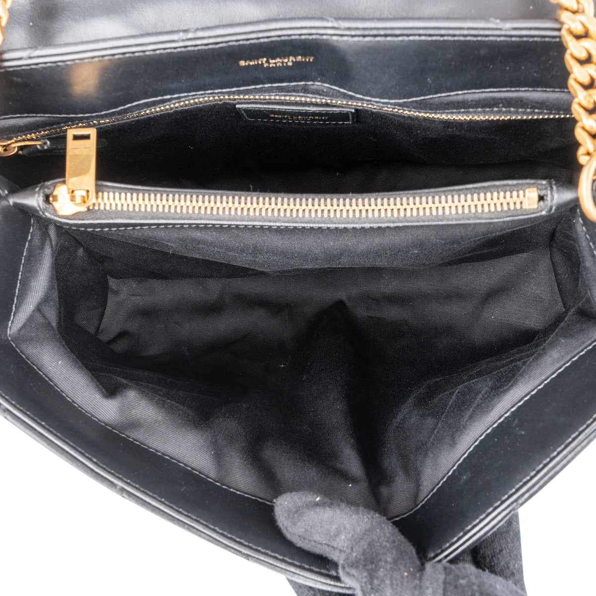 Saint Laurent Quilted Leather Loulou Medium Crossbody Bag