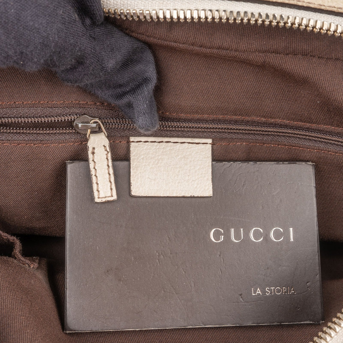 Gucci Monogram GG Canvas Princy Shoulder Bag