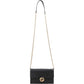 Gucci Grained Leather Interlocking GG Wallet On Chain Crossbody Bag