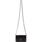Chanel Patent Embossed Leather Camellia Wallet On Chain Crossbody Bag