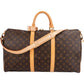Louis Vuitton Monogram Canvas Keepall 50 Bandoulière Travel Bag
