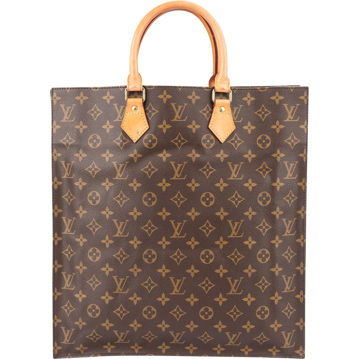 Louis Vuitton Monogram Canvas Sac Plat Handbag