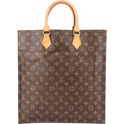 Louis Vuitton Monogram Canvas Sac Plat Handbag