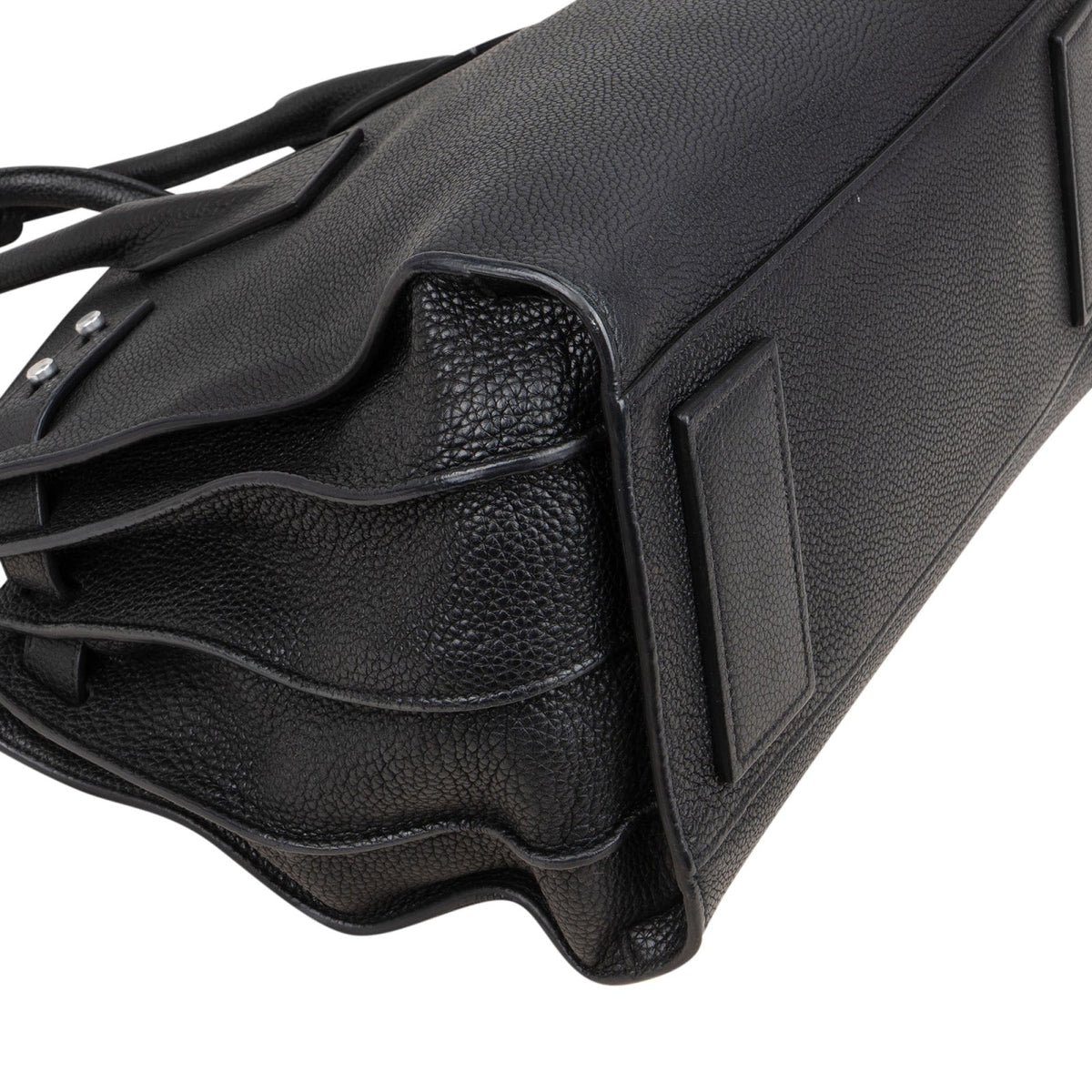 Saint Laurent Grained Leather Sac de Jour Handbag
