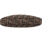 Fendi Monogram FF Zucca Canvas Baguette Buckle Shoulder Bag