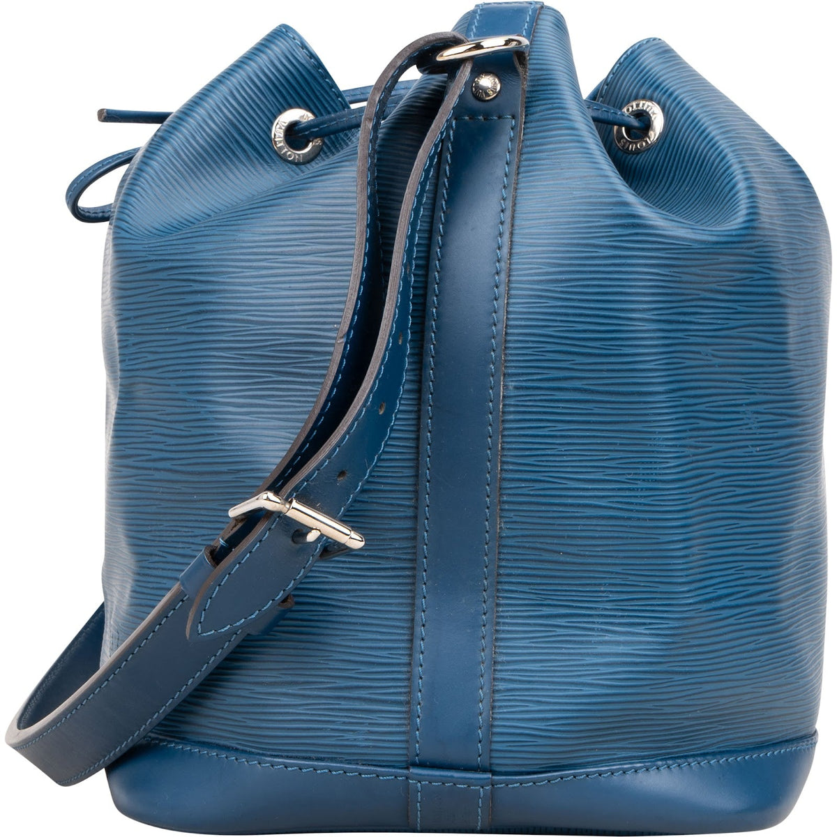 Louis Vuitton Bleu Epi Leather NM Sac Noé Petit Shoulder Bag