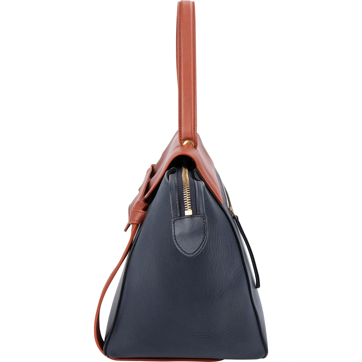 Céline Bicolor Leather Belt Handbag