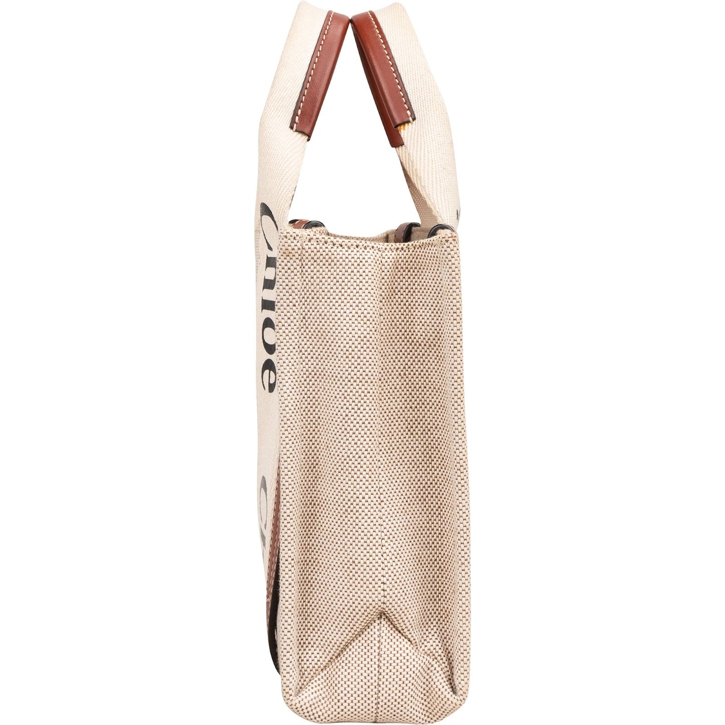Chloé Canvas Small Woody Tote Handbag