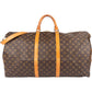 Louis Vuitton Monogram Canvas Keepall 60 Bandoulière Travel Bag