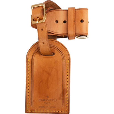 Louis Vuitton Vachetta Leather Luggage Tag Set
