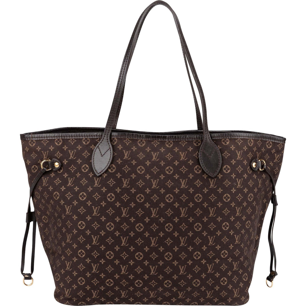 Louis Vuitton Mini Lin Monogram Neverfull MM Shoulder Bag