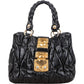 Miu Miu Quilted Leather Small City Handbag