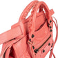 Balenciaga Pink Leather City Handbag