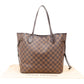 Louis Vuitton Monogram Damier Ebene Canvas Neverfull MM Shoulder Bag