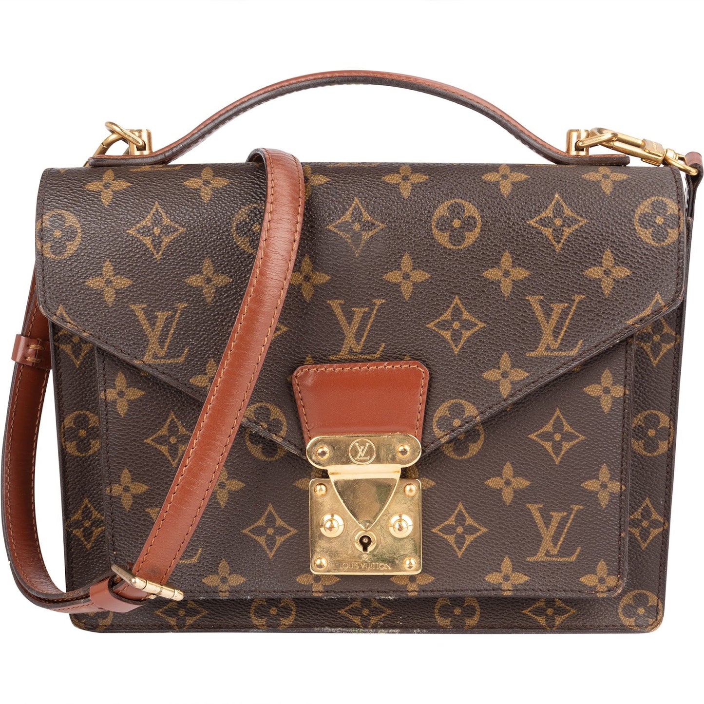 Louis Vuitton Monogram Canvas Monceau Handbag
