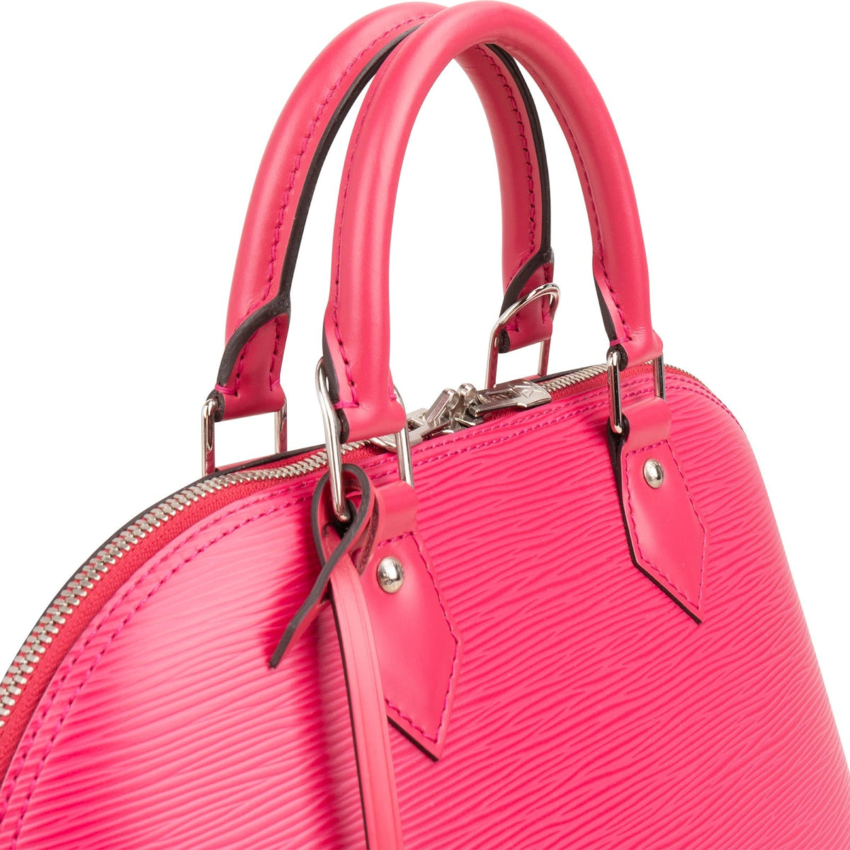 Louis Vuitton Hot Pink Epi Leather Alma PM Handbag