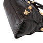 Balenciaga Dark Brown Leather Giant 21 City Handbag