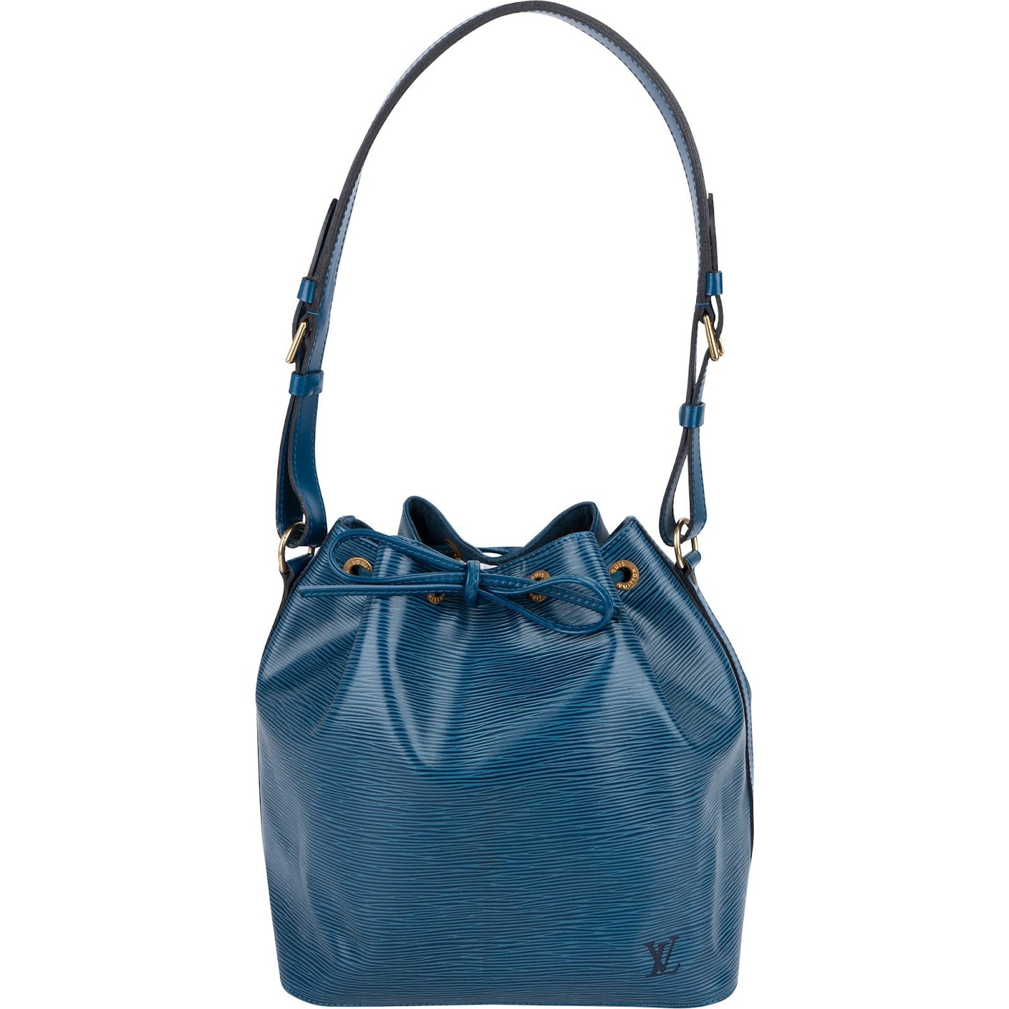 Louis Vuitton Blue Epi Leather Sac Noé Petit Shoulder Bag