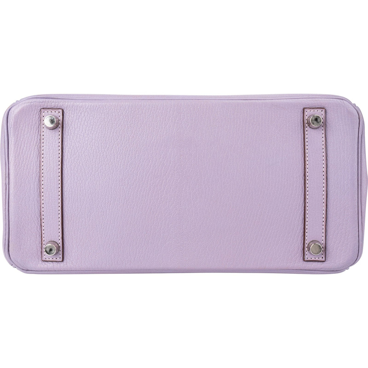 Hermès Lilac Chevre Mysore Leather Palladium Birkin 30 Handbag