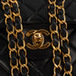 Chanel Quilted Lambskin 24K Small Double Flap Shoulder Bag
