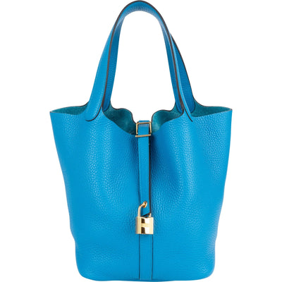 Hermès Taurillon Clemence Leather Picotin Lock 26 Handbag
