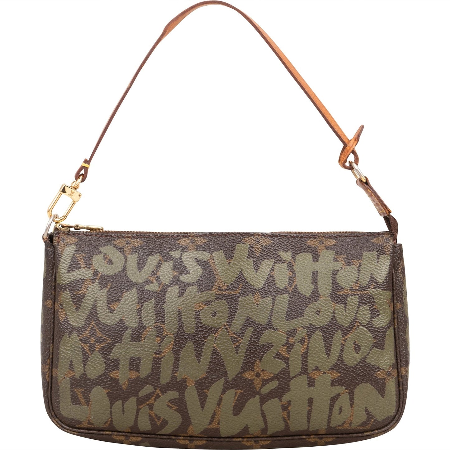Louis Vuitton Limited Monogram Graffiti Pochette Accessoire Handbag