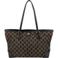 Gucci Monogram GG Denim Ophidia Tote Shoulder Bag